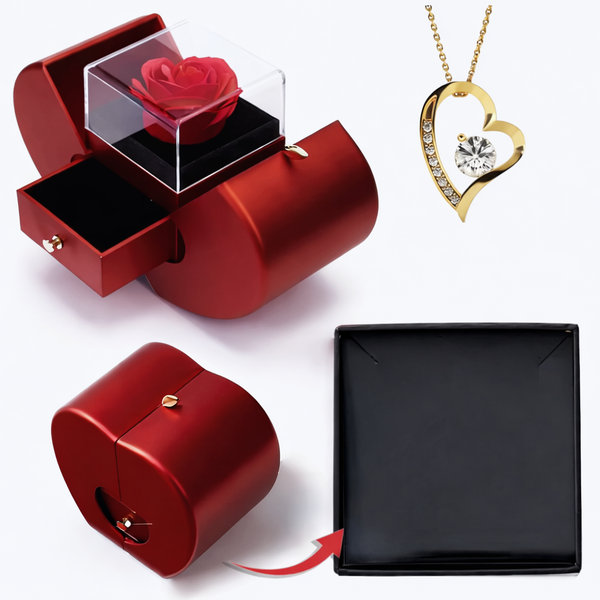 Eternal Rose Jewelry Box