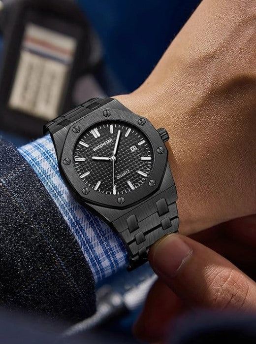 FamousLuxe™ Octagon Signature Watch