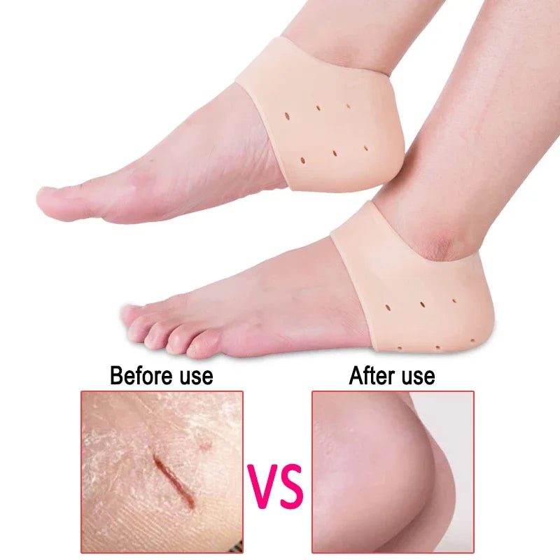 Silicone Heel Care Socks