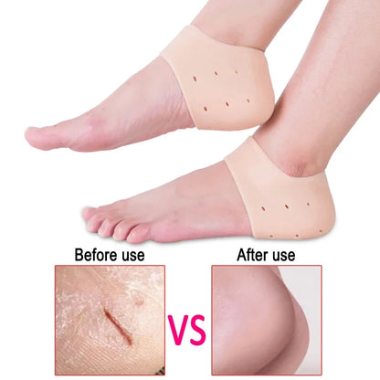 Silicone Heel Care Socks