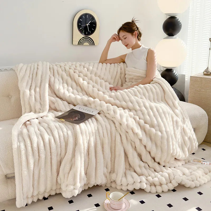 Cozy Fleece Comfort Blanket