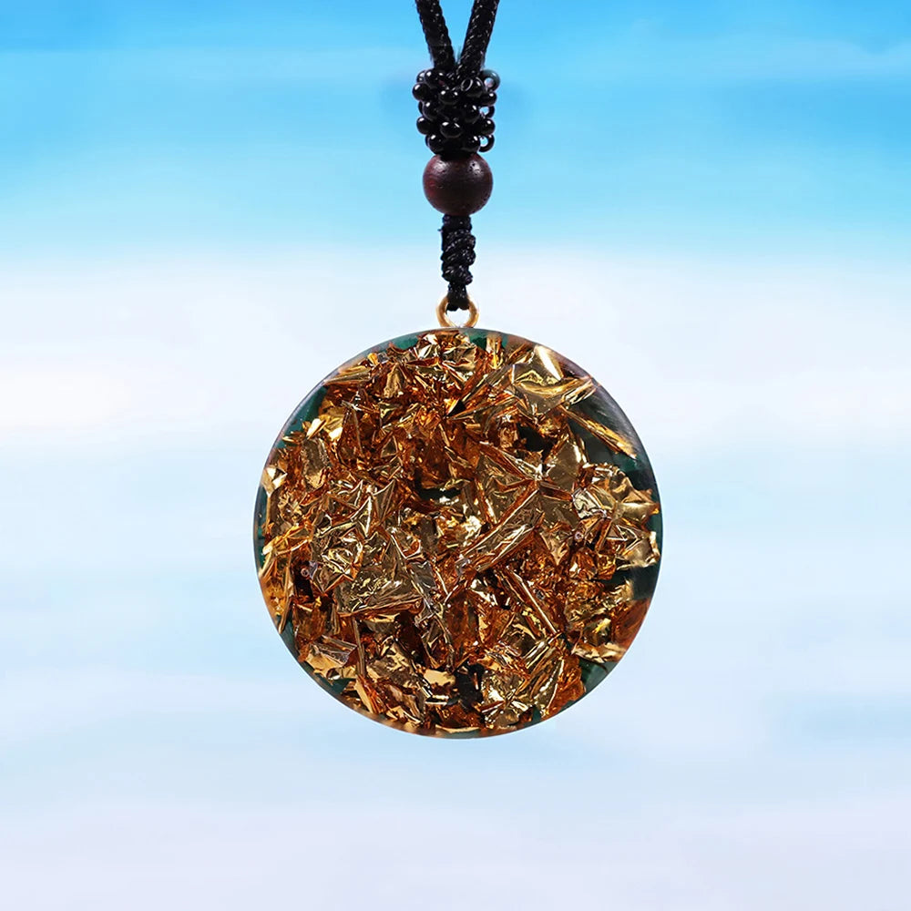 Malachite Chakra Energy Pendant